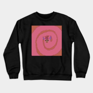 Long furby sticker Crewneck Sweatshirt